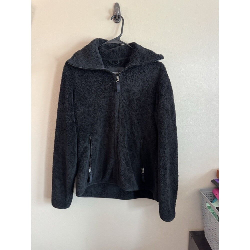 Weatherproof Black Women's Full Zip Zipped Pockets Basic Jacket Size M